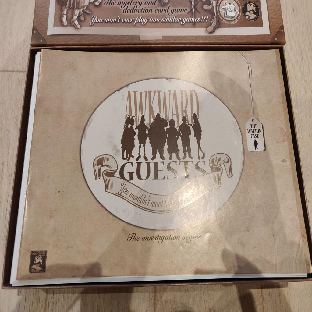 Awkward Guests Kickstarter Edition Boardgame Organizer and Insert (etsy image id: 6302141347)