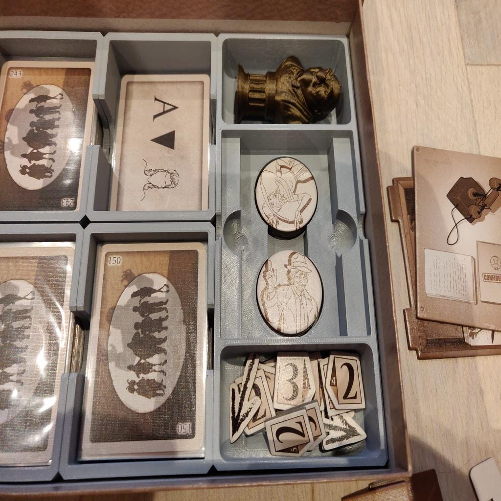 Awkward Guests Kickstarter Edition Boardgame Organizer and Insert (etsy image id: 6302141349)