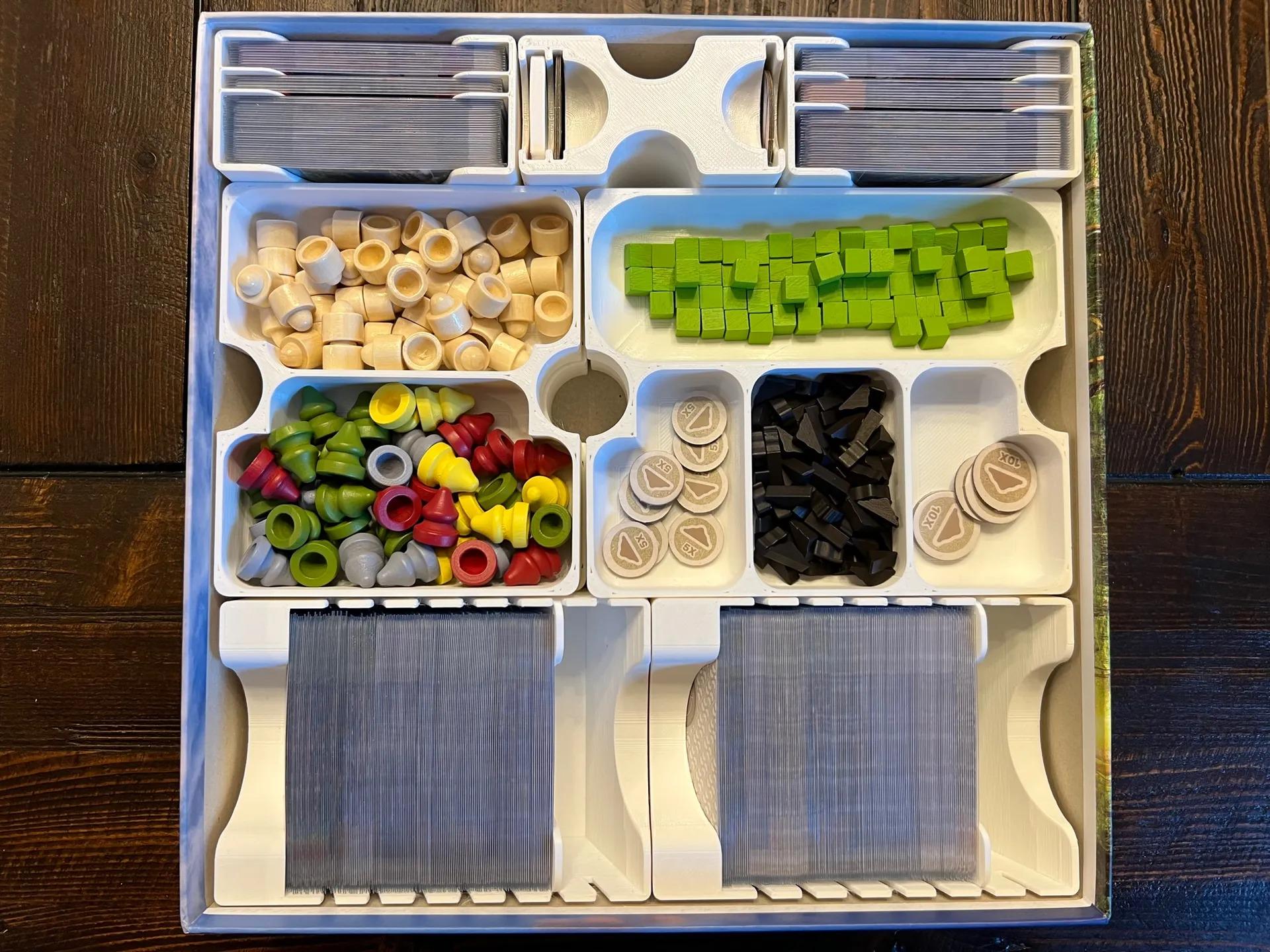 Earth + Kickstarter Extras Board Game Organizer and Insert (etsy image id: 6302246541)