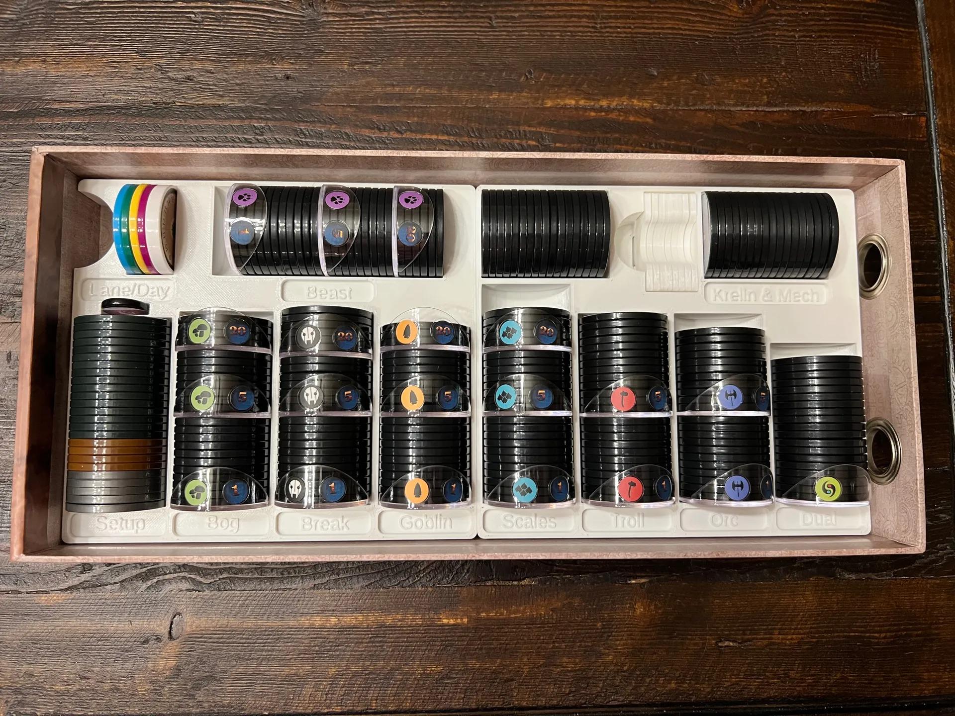 Too Many Bones Trove Chest Board Game Organizer and Insert (ALL INCLUSIVE!) (etsy image id: 6302306637)