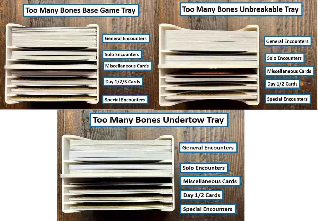 Too Many Bones Trove Chest Board Game Organizer and Insert (ALL INCLUSIVE!) (etsy image id: 6302307105)