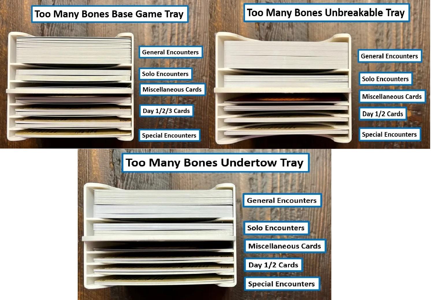 Too Many Bones Trove Chest Board Game Organizer and Insert (ALL INCLUSIVE!) (etsy image id: 6302307105)