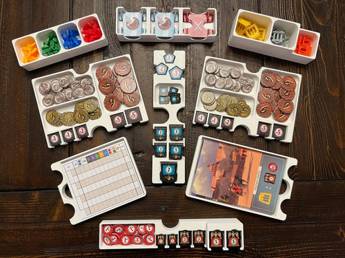 7 Wonders + Expansions Board Game Insert and Organizer (2nd Edition) (etsy image id: 6302342945)