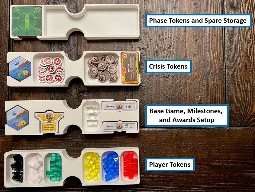 Ares Expedition + Expansions Organizer and Insert - KICKSTARTER VERSION (etsy image id: 6302371059)