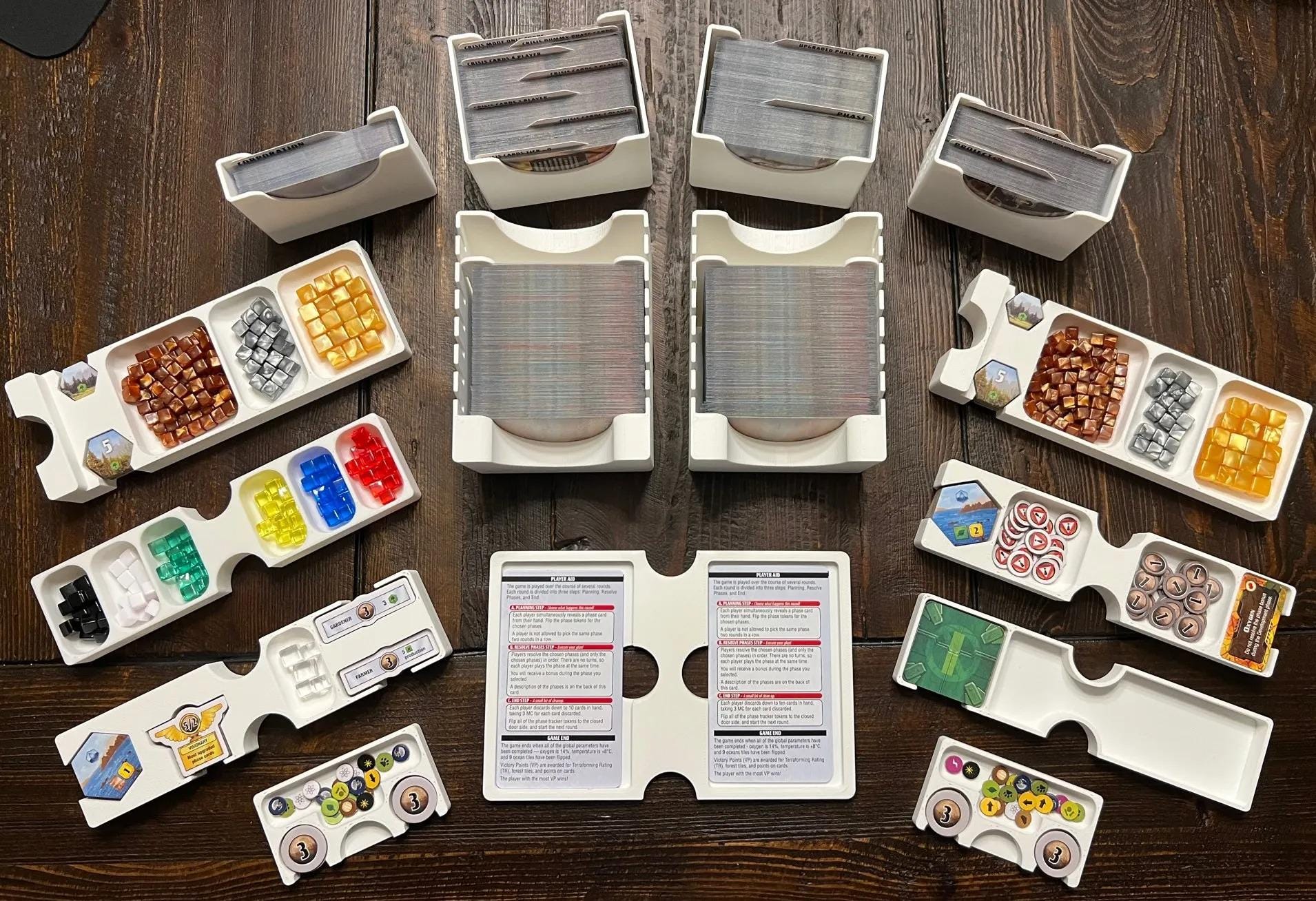 Ares Expedition + Expansions Organizer and Insert - KICKSTARTER VERSION (etsy image id: 6302371061)