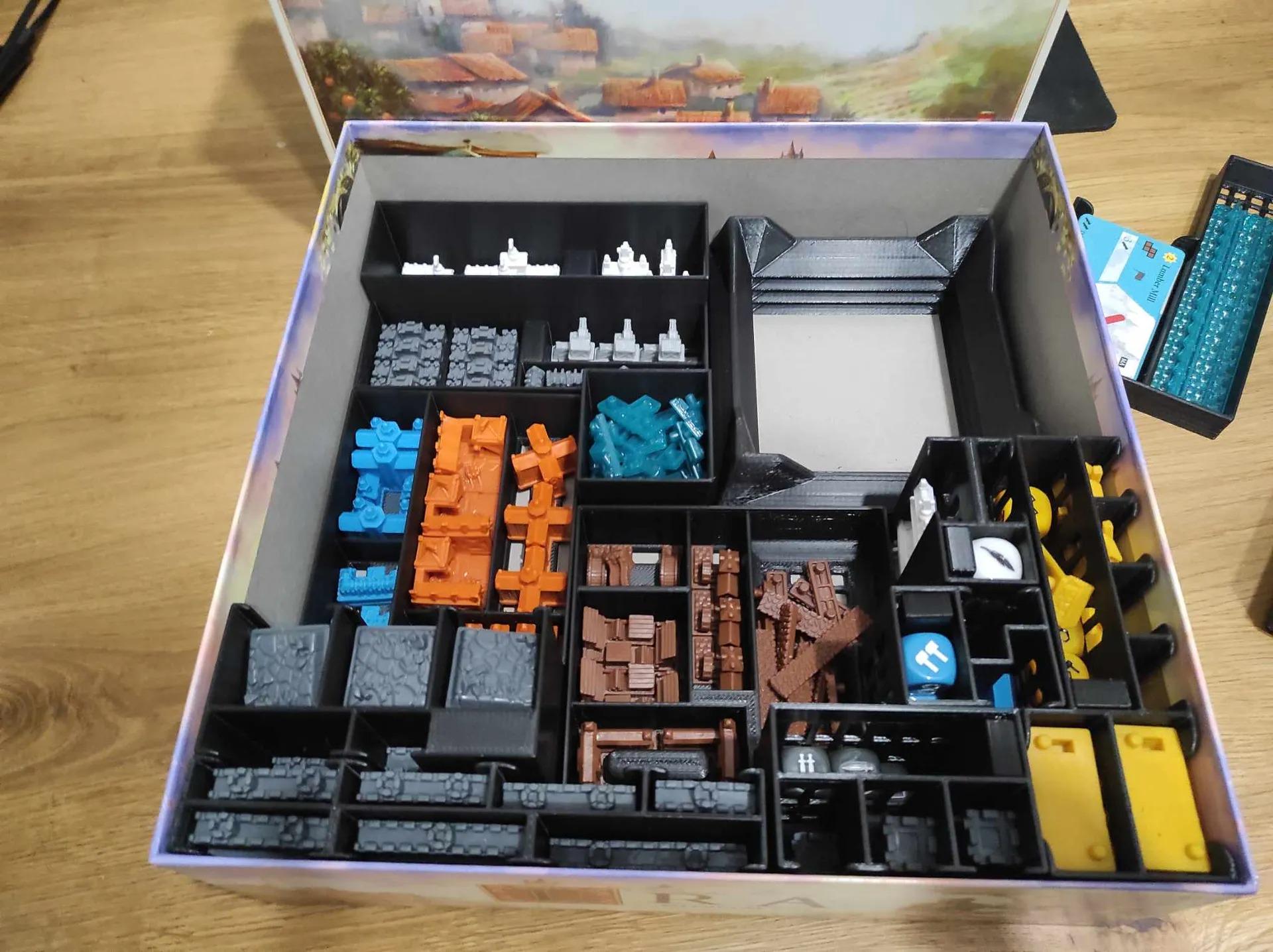 Era: Medieval Age + Rivers and Roads Expansion Insert / Organizer (etsy image id: 6302532278)