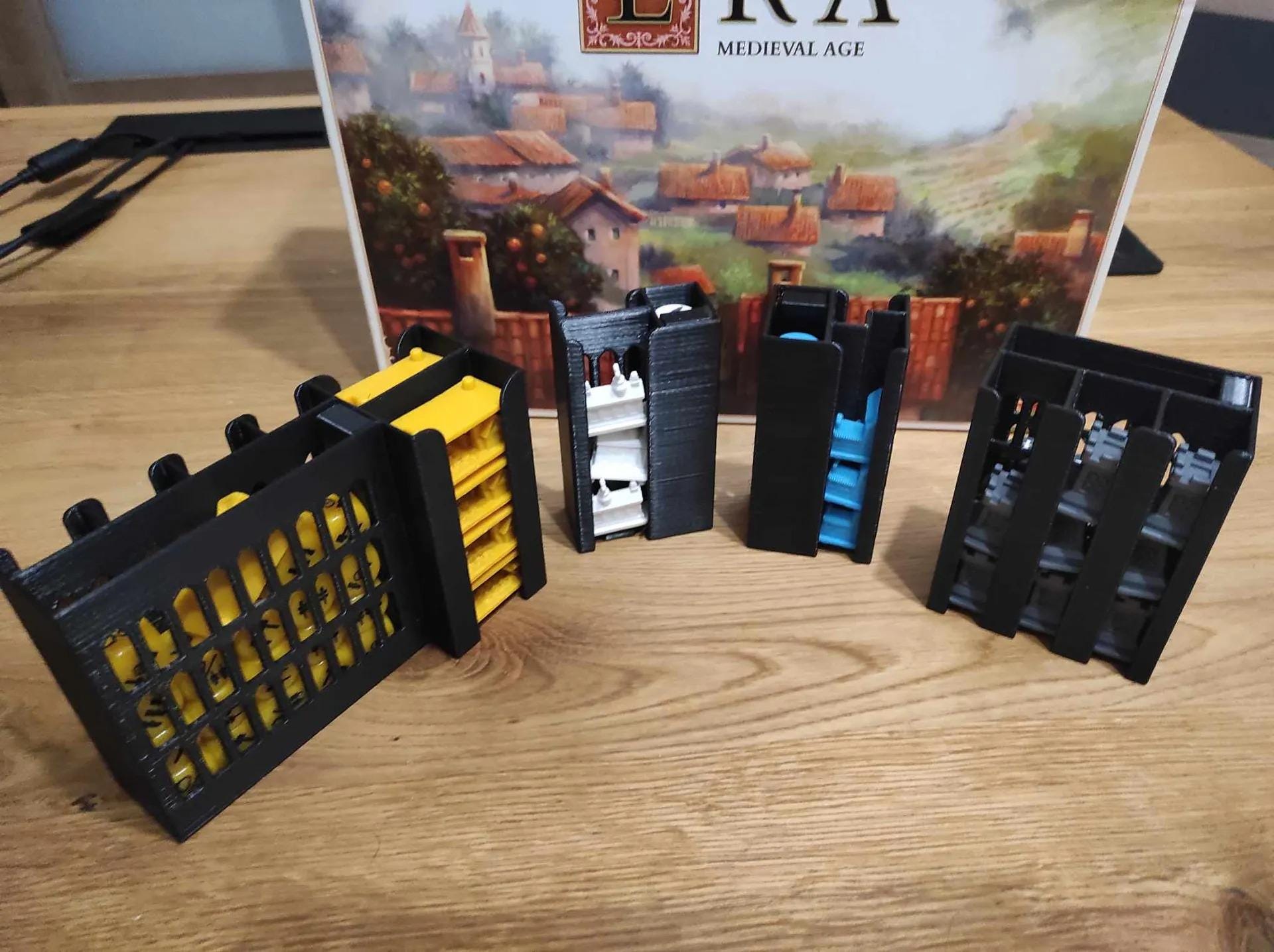 Era: Medieval Age + Rivers and Roads Expansion Insert / Organizer (etsy image id: 6302532280)