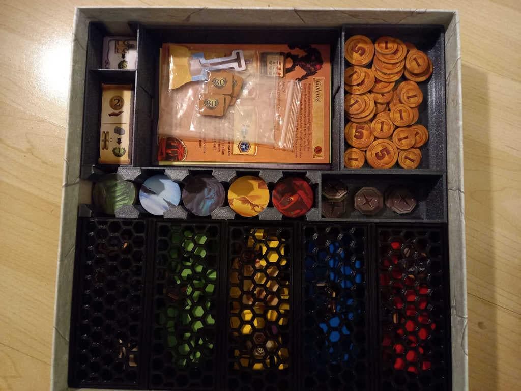 Terra Nova Board Game Organizer and Insert (etsy image id: 6304641892)
