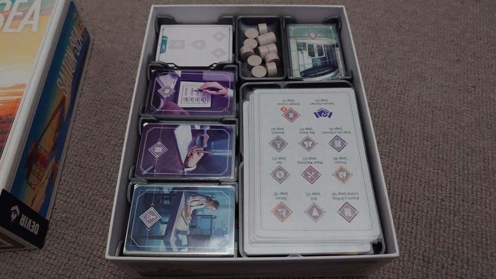 Salton Sea Board Game Organizer and Insert (etsy image id: 6307028621)