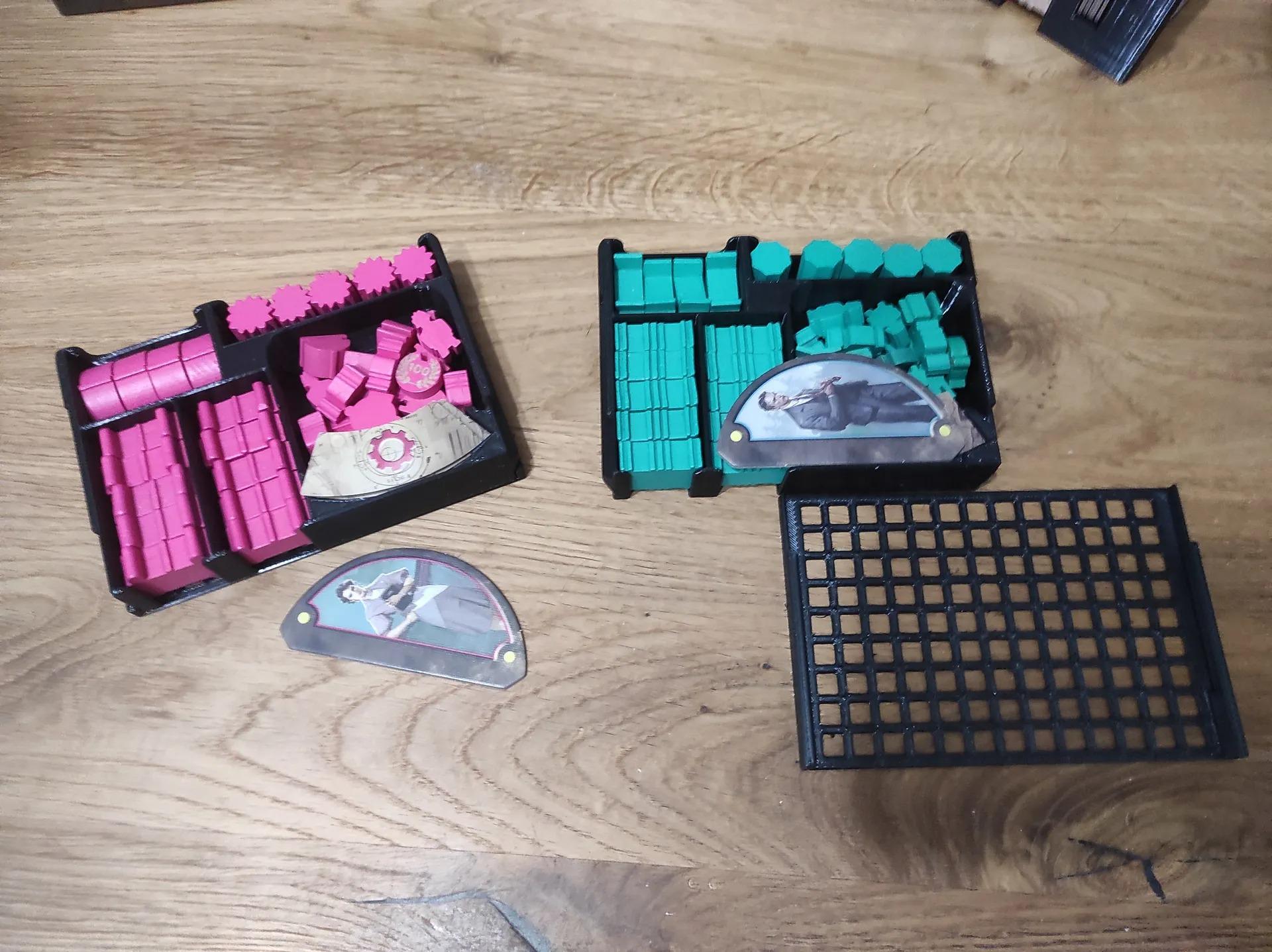 Barrage All Expansions and Content (2024) Board Game Insert and Organizer (etsy image id: 6307730420)