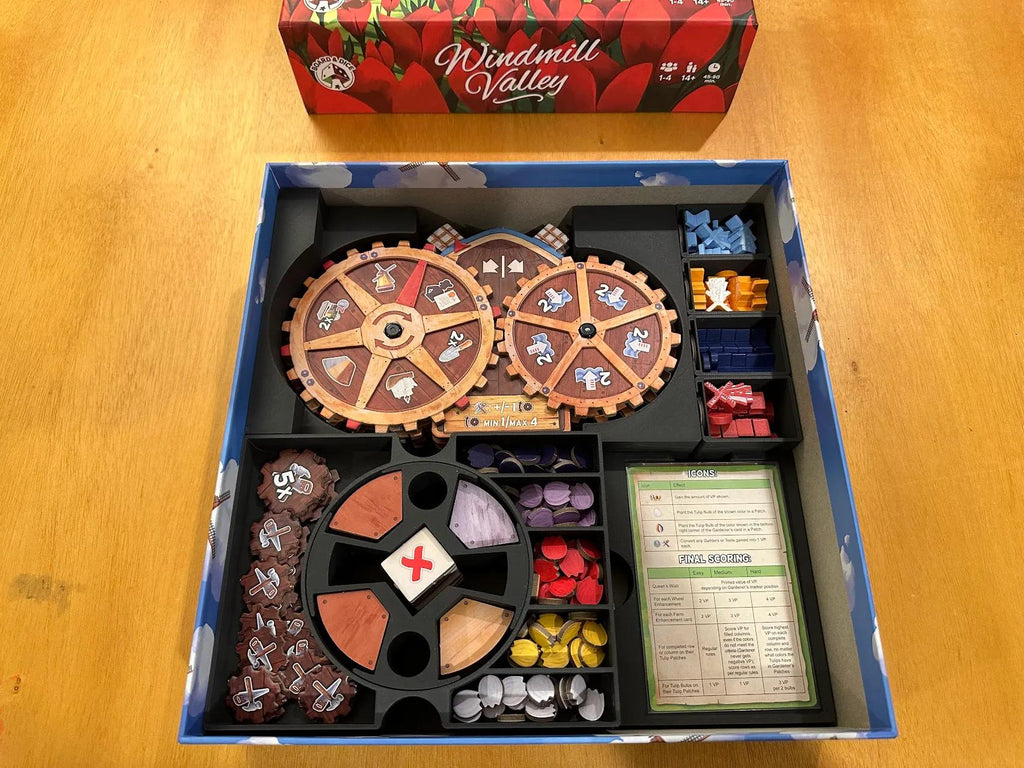 Windmill Valley Board Game Organizer and Insert (etsy image id: 6319824381)