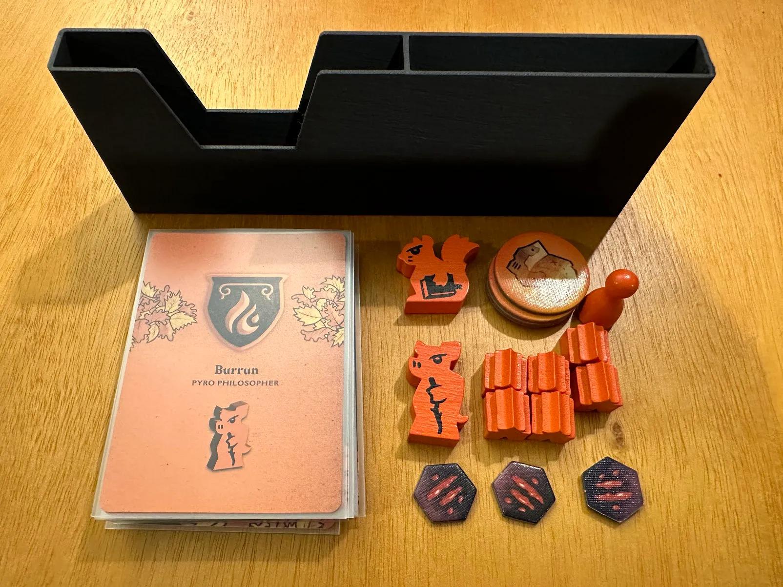 Defenders of the Wild Board Game Organizer and Insert (etsy image id: 6319833037)