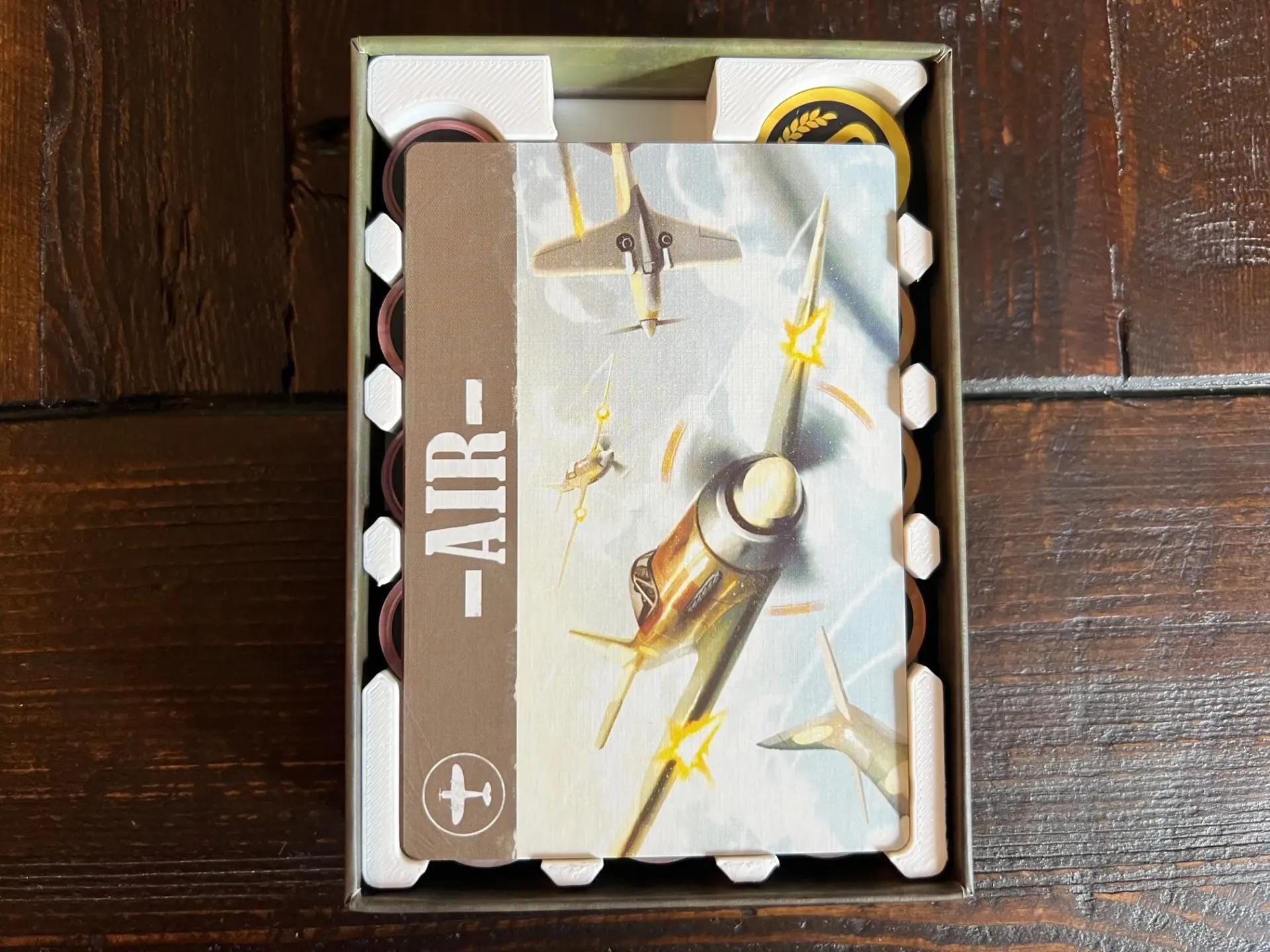 Air Land and Sea Board Game Insert and Organizer (etsy image id: 6320991797)