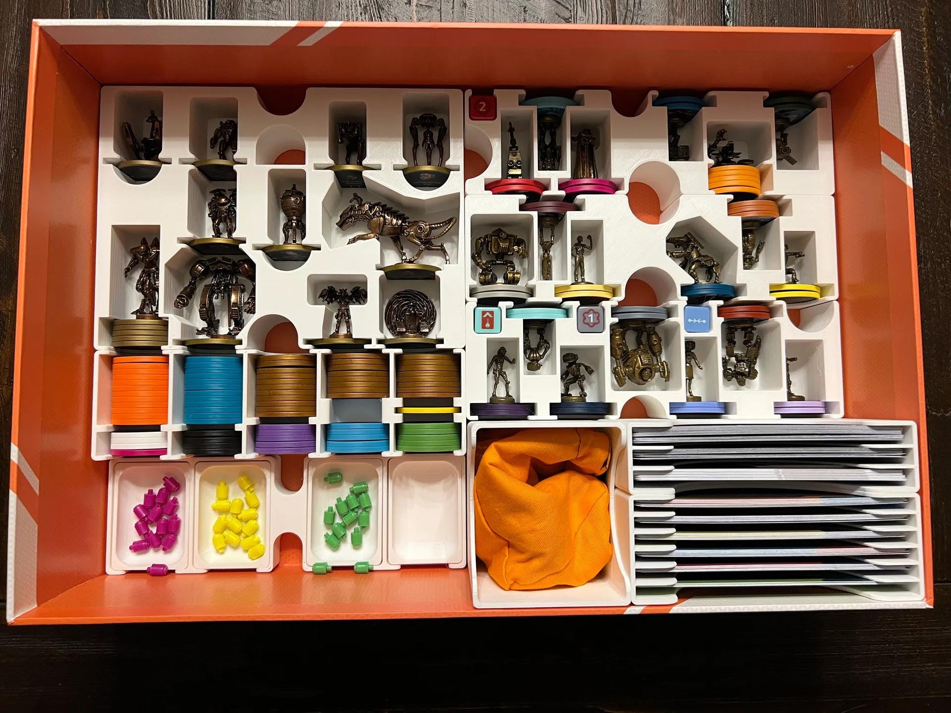 Burncycle + Expansions Board Game Insert / Organizer (etsy image id: 6321008729)