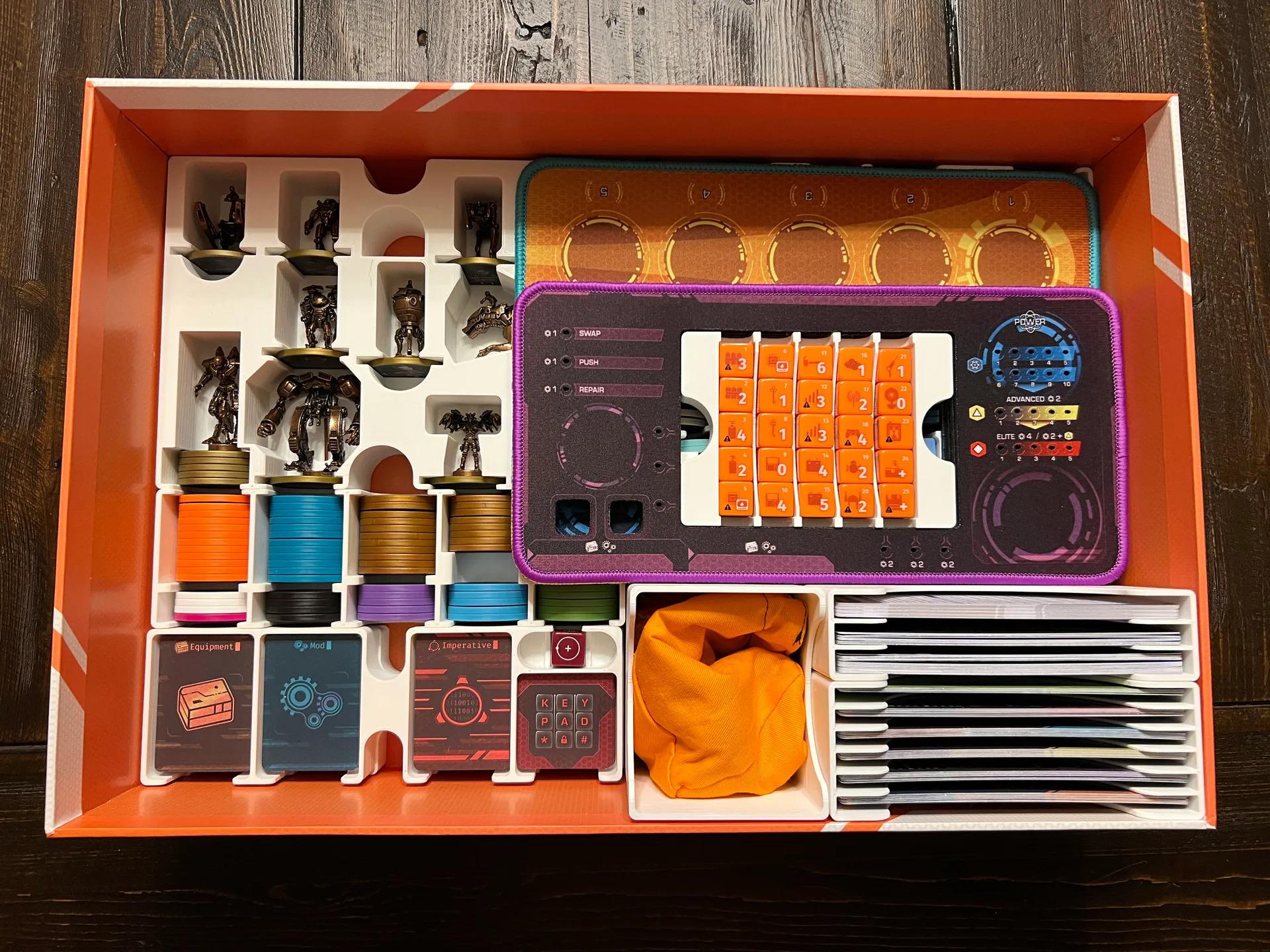 Burncycle + Expansions Board Game Insert / Organizer (etsy image id: 6321008733)