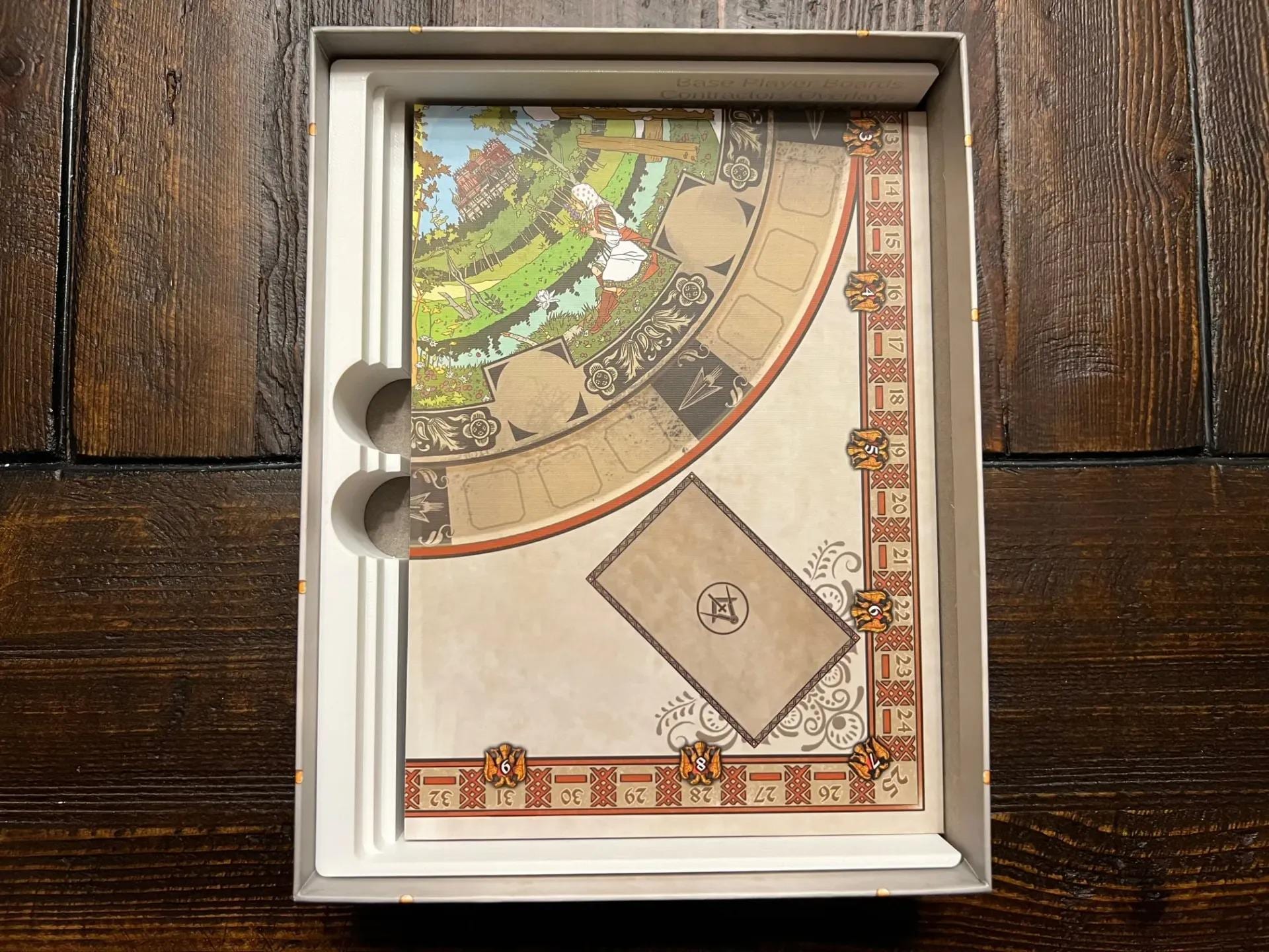 Red Cathedral + Expansion Board Game Organizer and Insert (etsy image id: 6321021375)
