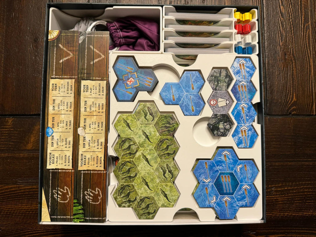 Quest for El Dorado (Lautapelit Edition) + Expansions/Promos Board Game Organizer and Insert (etsy image id: 6321030277)