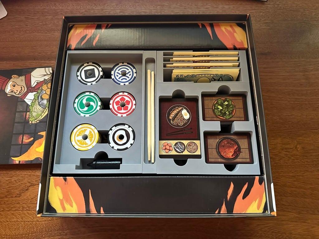 Hibachi + Expansions Board Game Organizer and Insert (etsy image id: 6321071843)