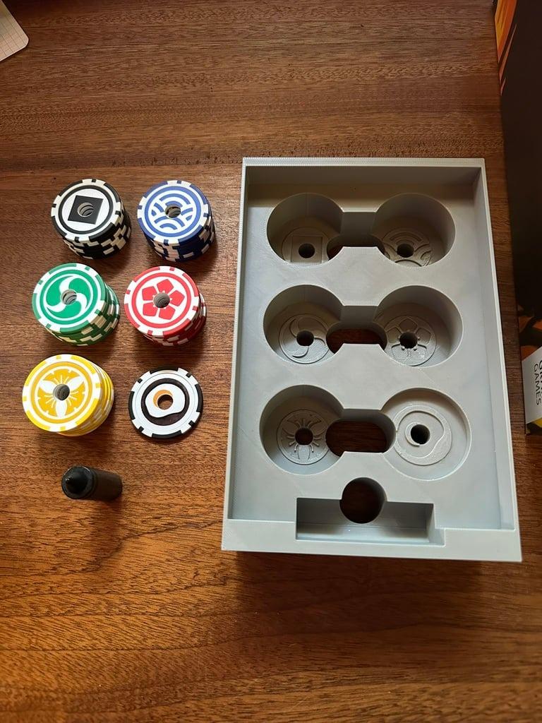 Hibachi + Expansions Board Game Organizer and Insert (etsy image id: 6321071845)
