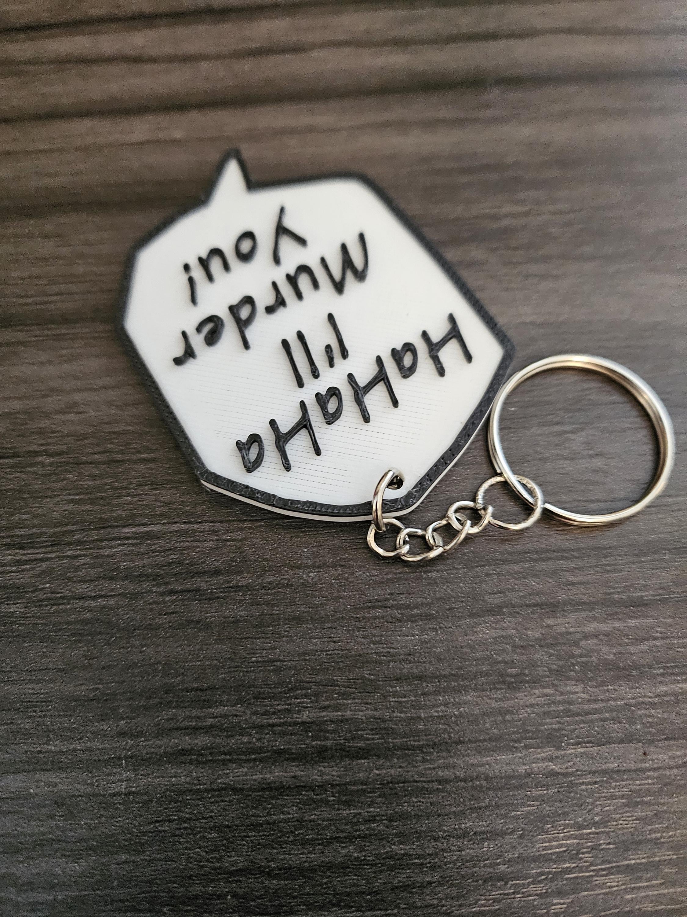 Gojo Satoru Keychain: Jujutsu Kaisen Manga Speech Bubble (etsy image id: 6323268141)