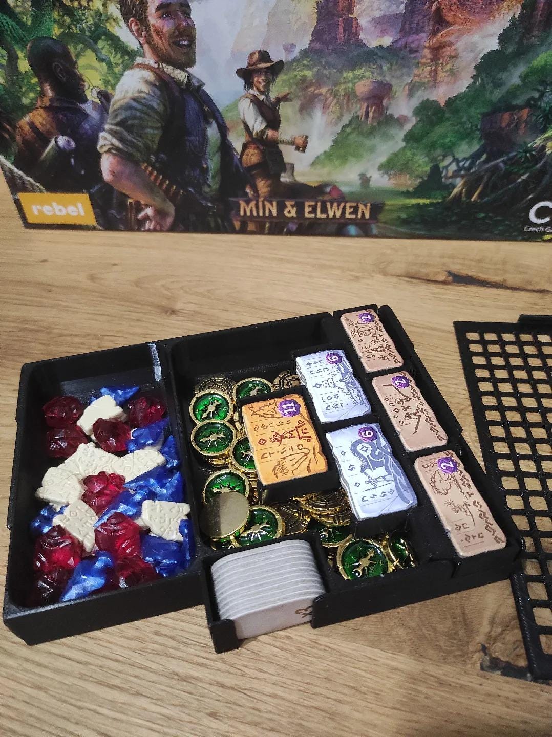 Lost Ruins of Arnak + Expansions Board Game Organizer and Insert (etsy image id: 6323832705)