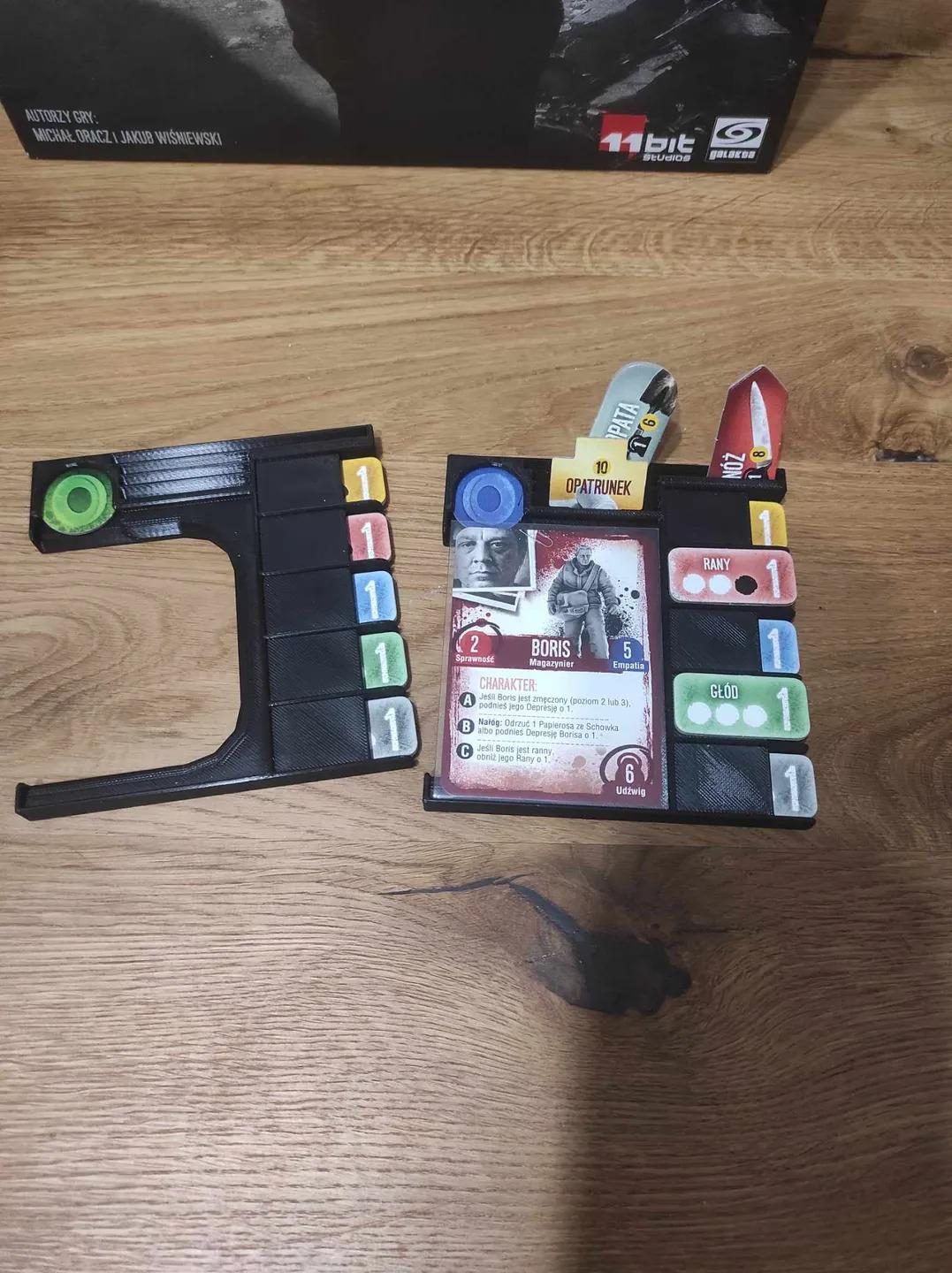 This War of Mine + Expansions Board Game Organizer and Insert (etsy image id: 6324020829)