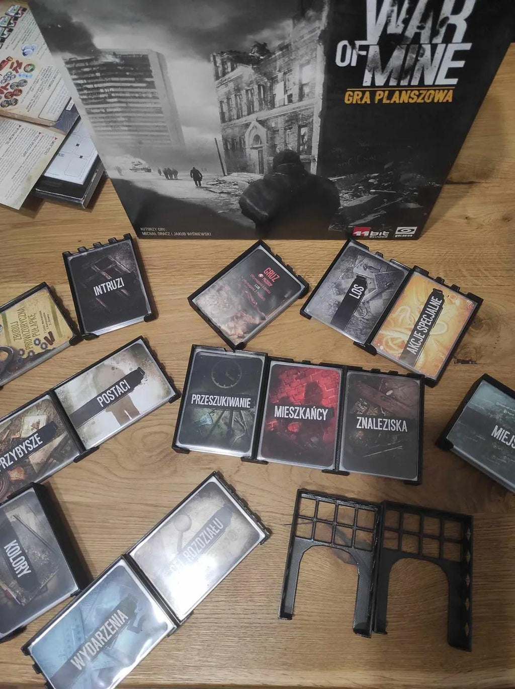 This War of Mine + Expansions Board Game Organizer and Insert (etsy image id: 6324020839)