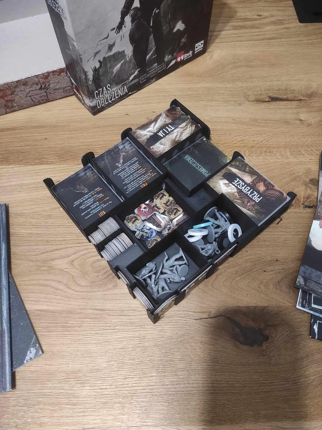 This War of Mine + Expansions Board Game Organizer and Insert (etsy image id: 6324020841)