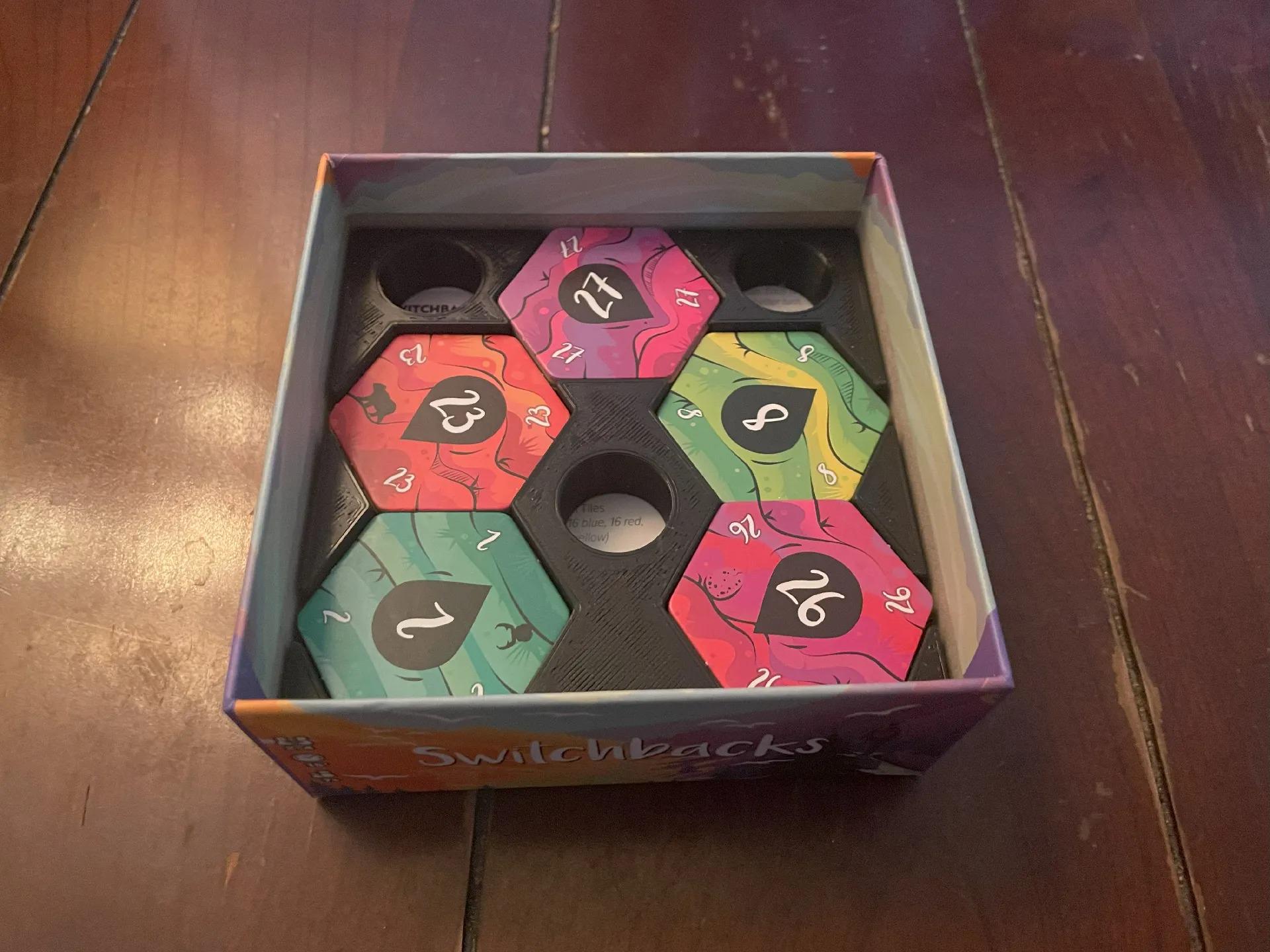 Switchbacks Board Game Organizer and Insert (etsy image id: 6338819515)