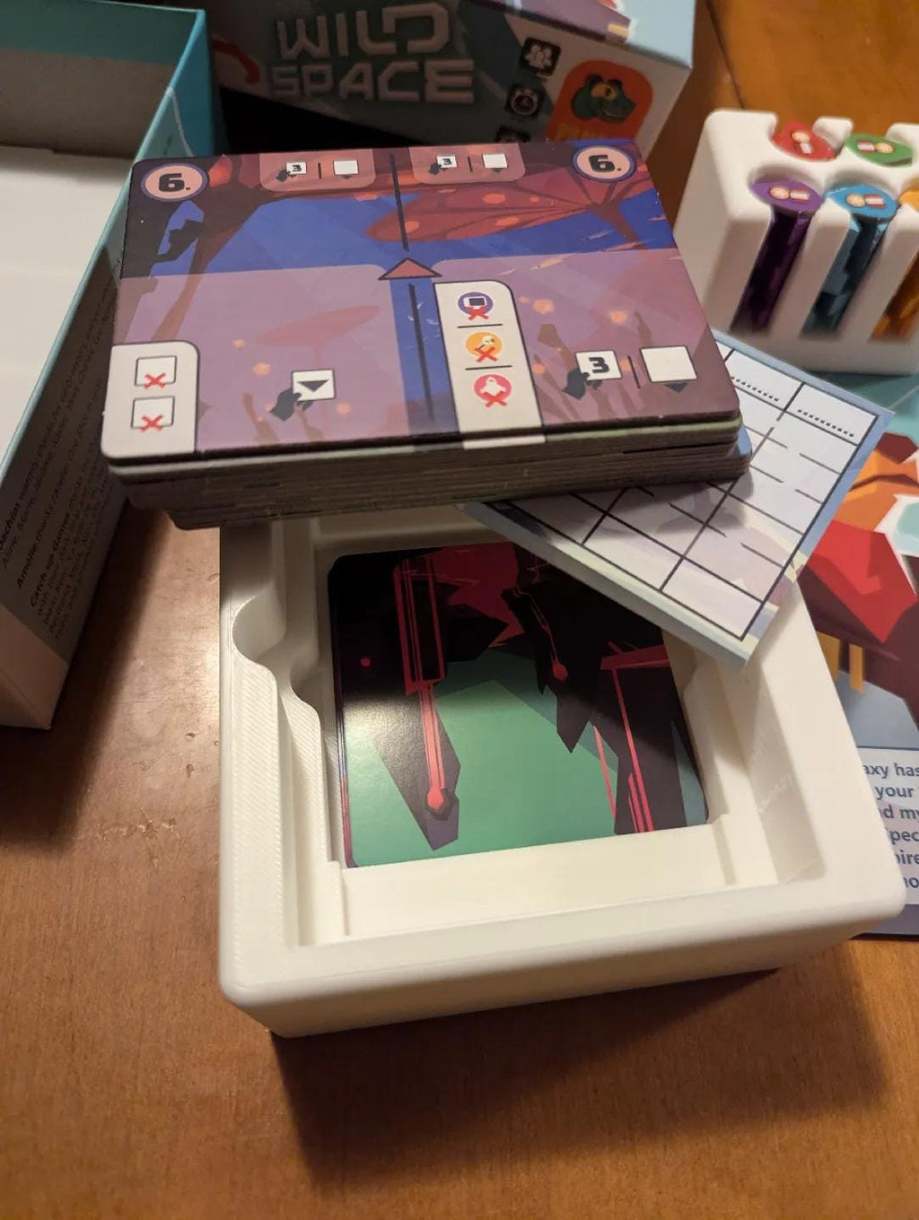 Wild Space Board Game Organizer and Insert (etsy image id: 6339232183)