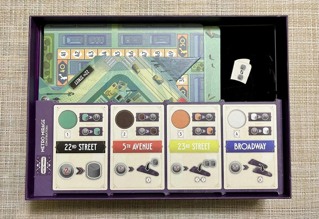 Flatiron Board Game Organizer and Insert - Minimalist Design (etsy image id: 6340531757)