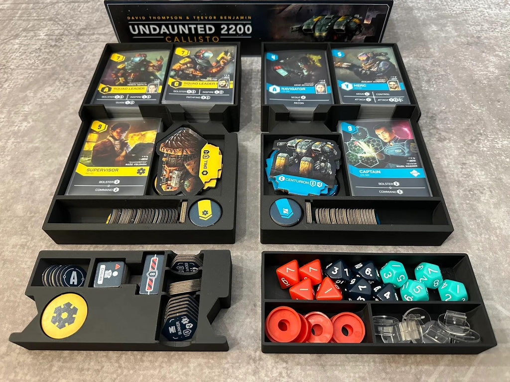 Undaunted 2200: Callisto Board Game Organizer and Insert (etsy image id: 6340970530)