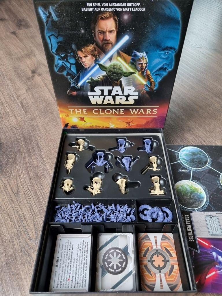 Star Wars: The Clone Wars Board Game Organizer and Insert (etsy image id: 6344085315)