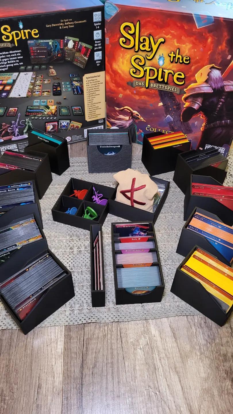 Slay the Spire Board Game Organizer and Insert (etsy image id: 6345213427)