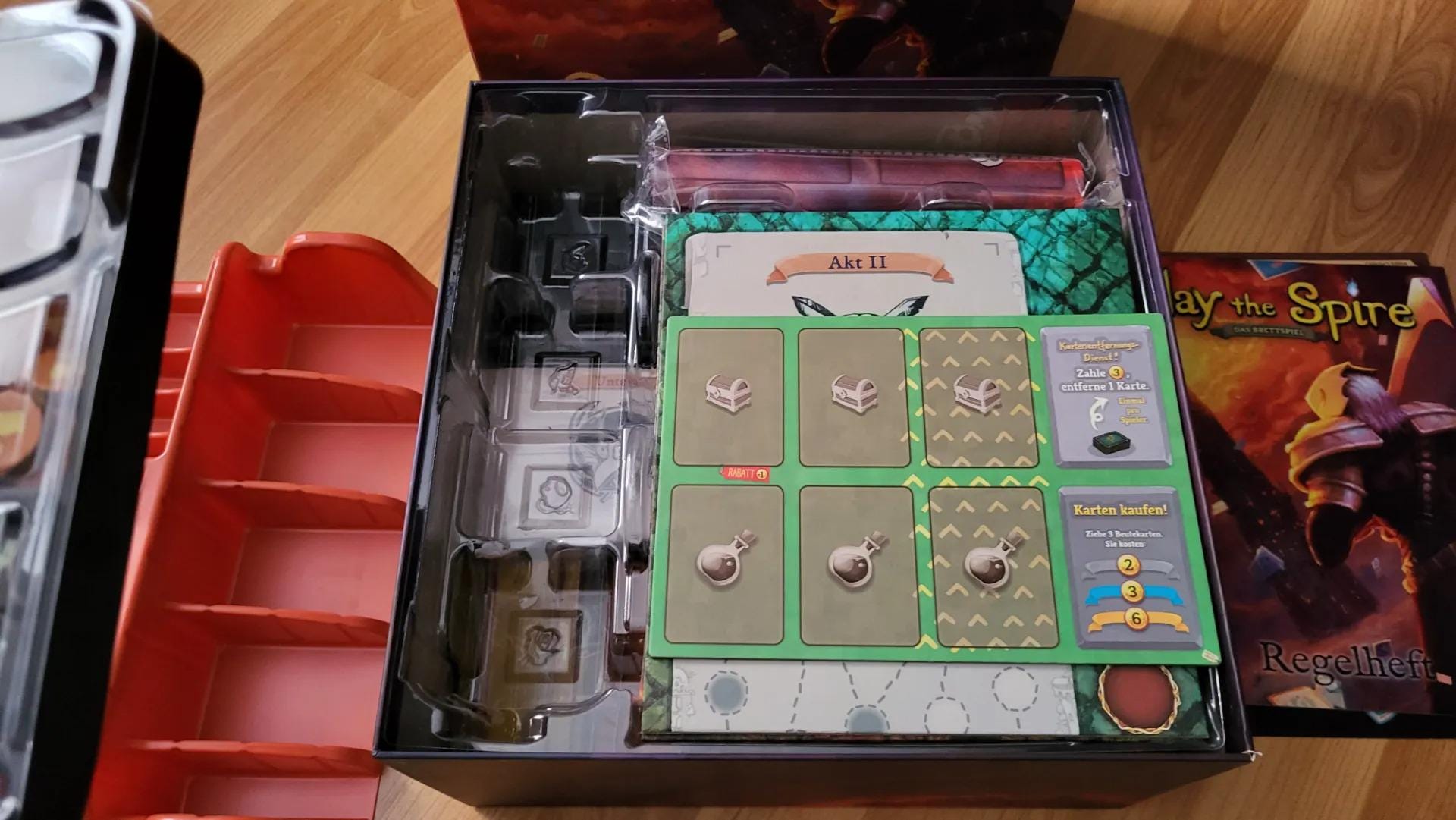 Slay the Spire Board Game Organizer and Insert (etsy image id: 6345213443)