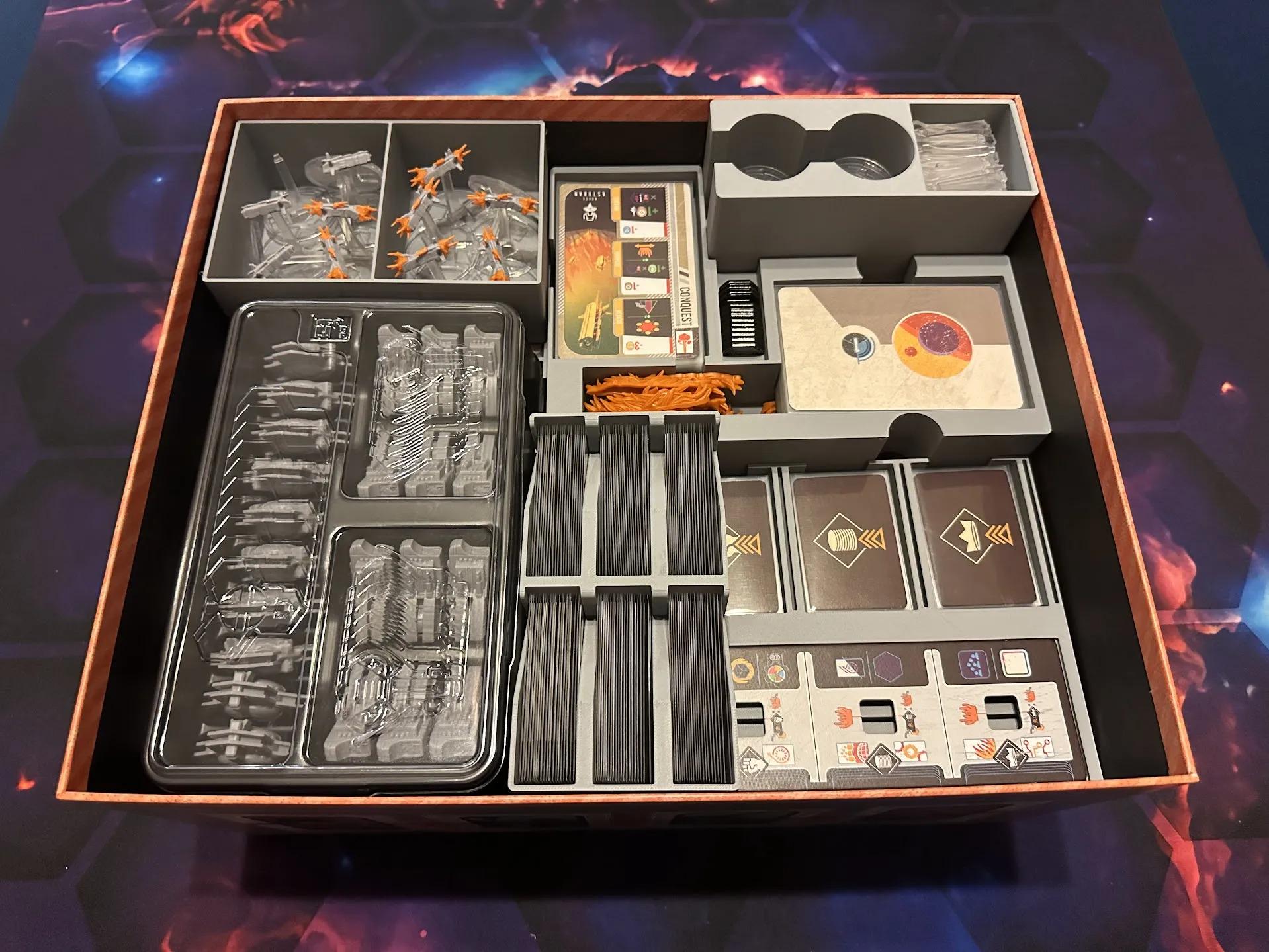 Voidfall Galactic Edition Board Game Organizer and Insert (etsy image id: 6348289959)