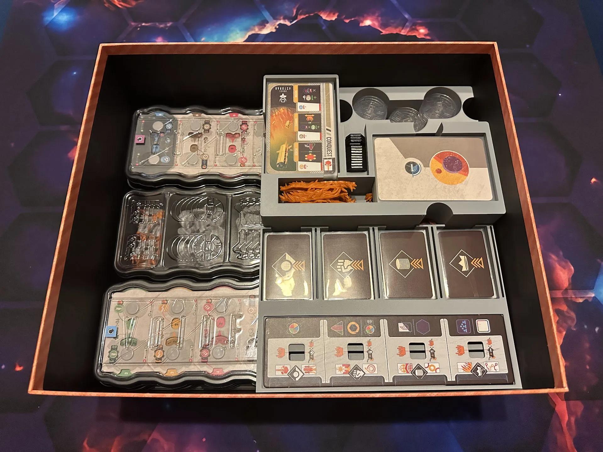 Voidfall Galactic Edition Board Game Organizer and Insert (etsy image id: 6348290025)