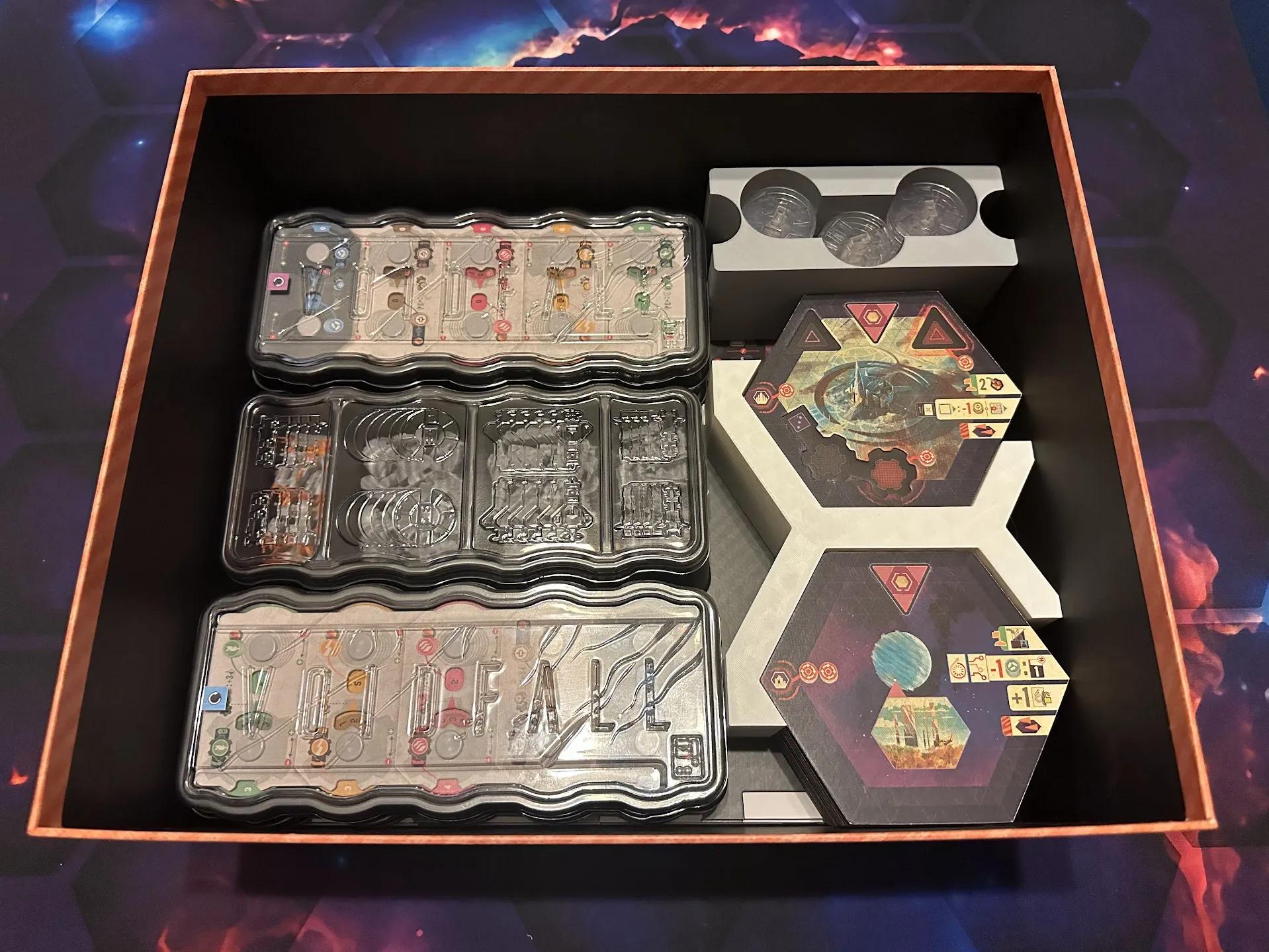 Voidfall Galactic Edition Board Game Organizer and Insert (etsy image id: 6348290027)