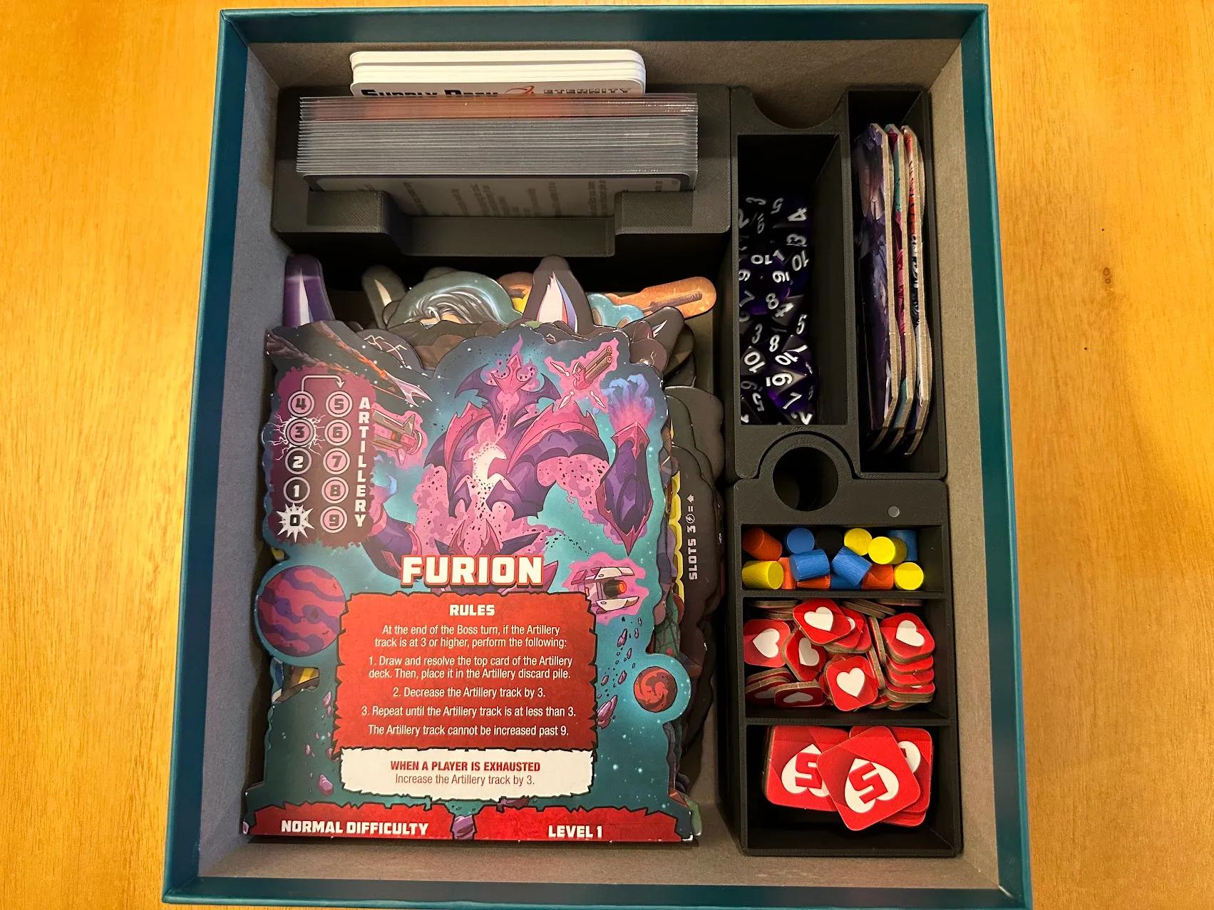 Astro Knights + Eternity Expansion Board Game Organizer and Insert (etsy image id: 6349237139)