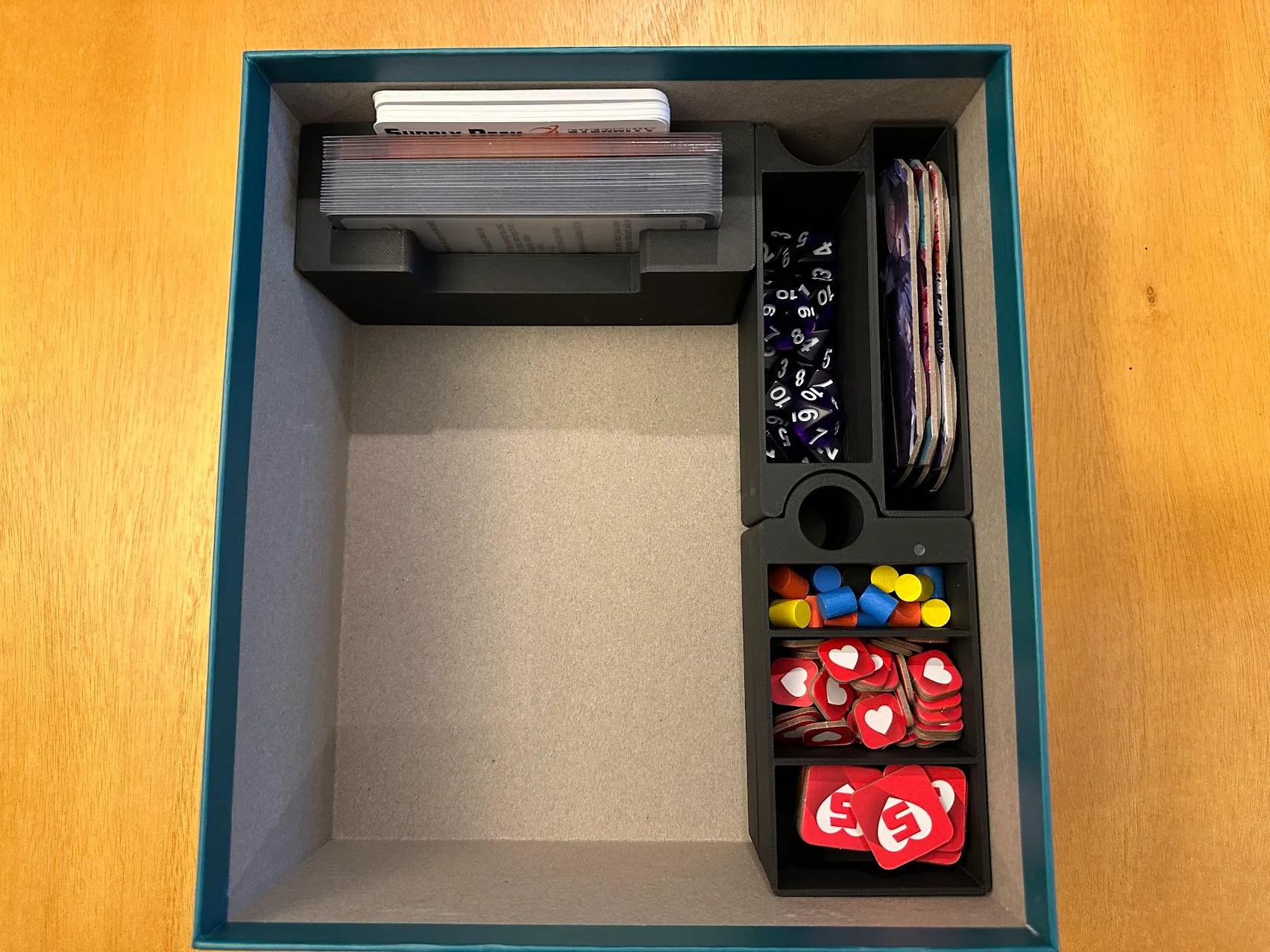 Astro Knights + Eternity Expansion Board Game Organizer and Insert (etsy image id: 6349237169)