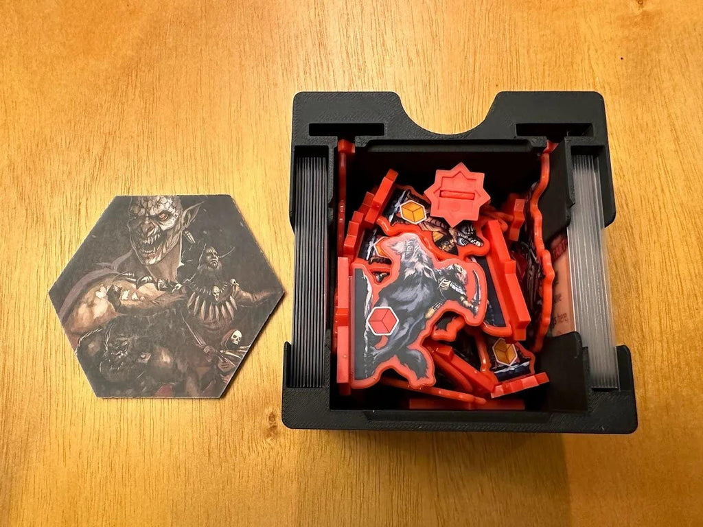 Uprising: Curse of the Last Emperor + Expansions Board Game Organizer and Insert (etsy image id: 6349293207)