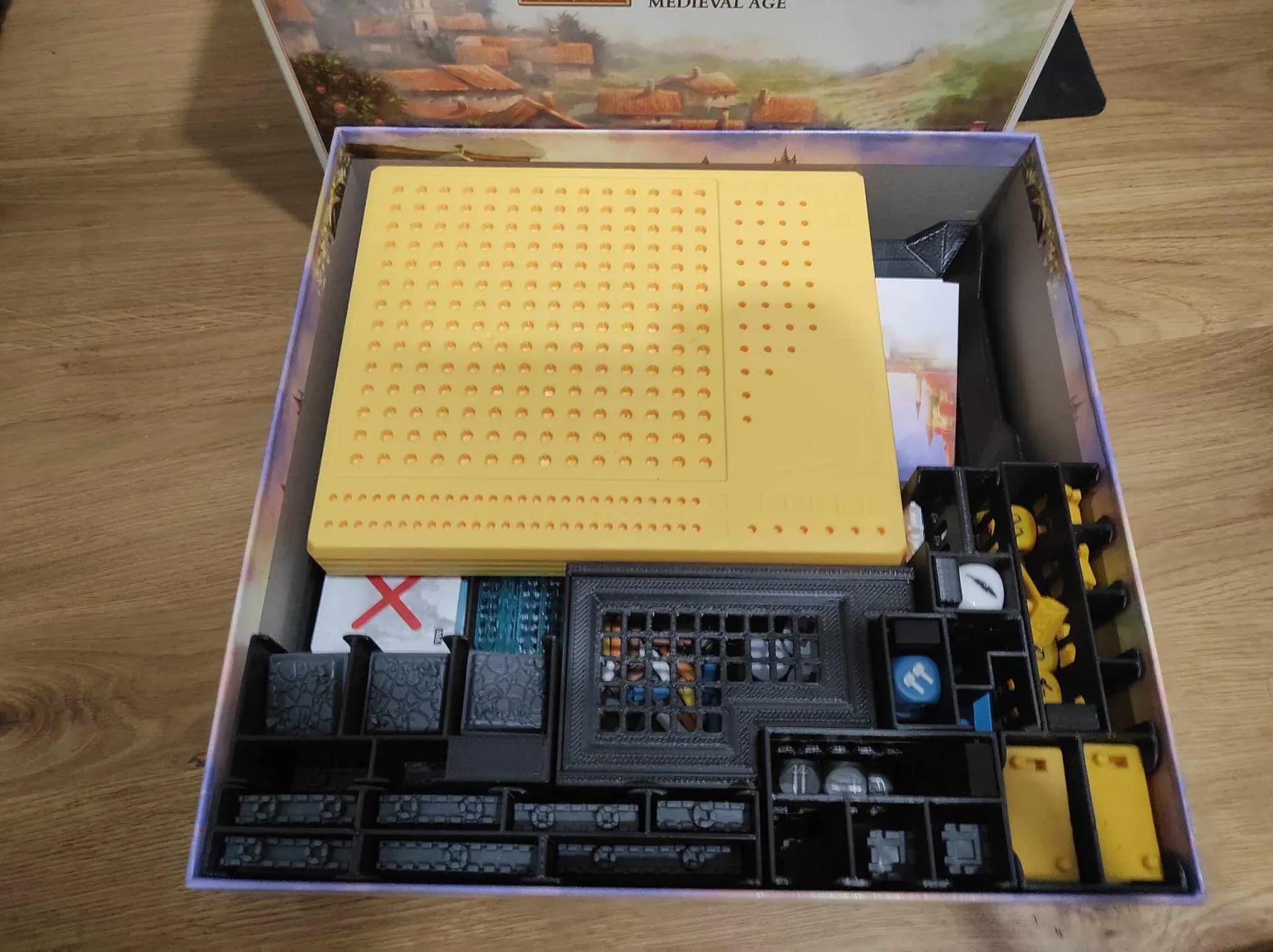 Era: Medieval Age + Rivers and Roads Expansion Insert / Organizer (etsy image id: 6350593069)