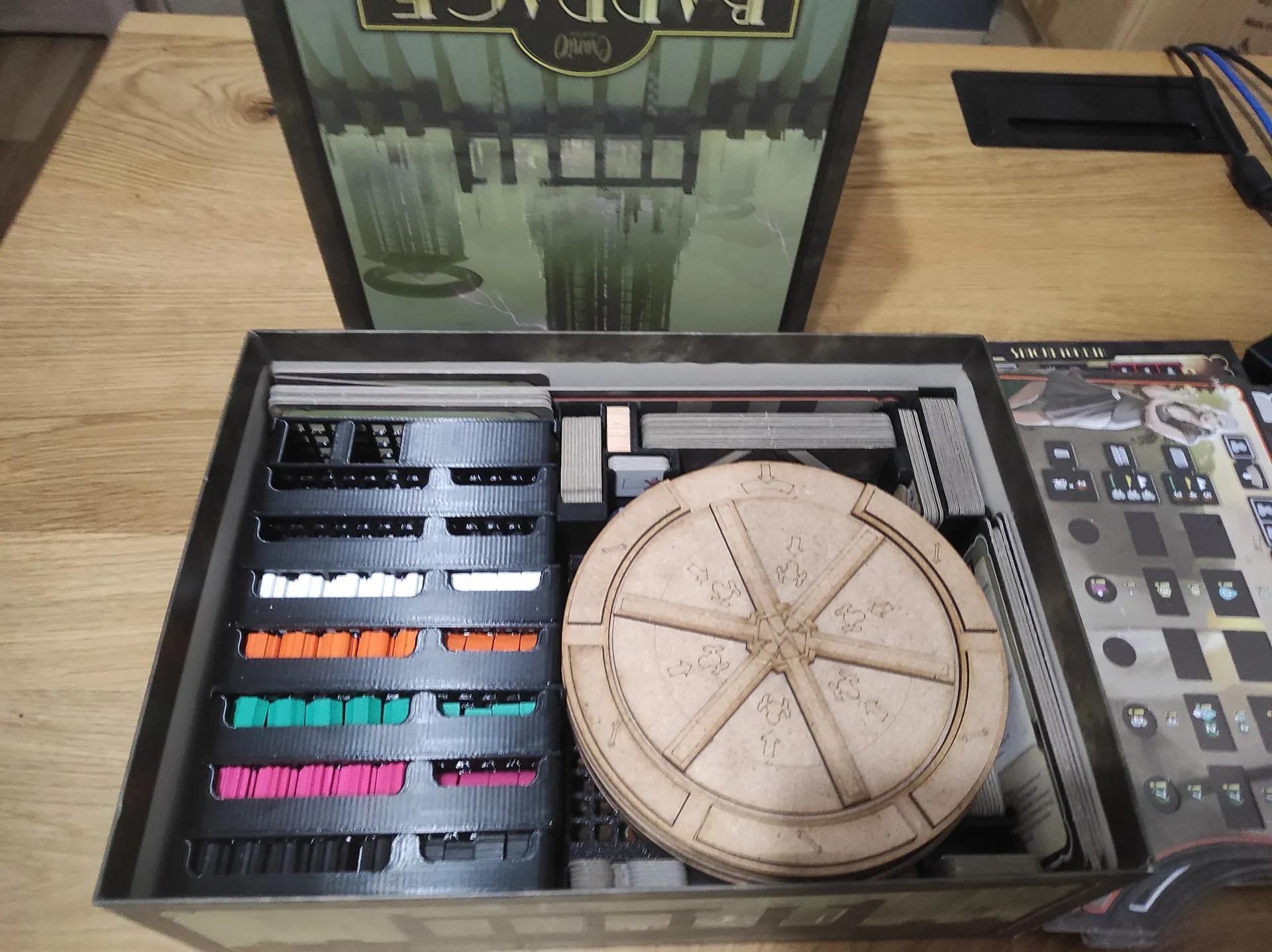 Barrage All Expansions and Content (2024) Board Game Insert and Organizer (etsy image id: 6355795115)