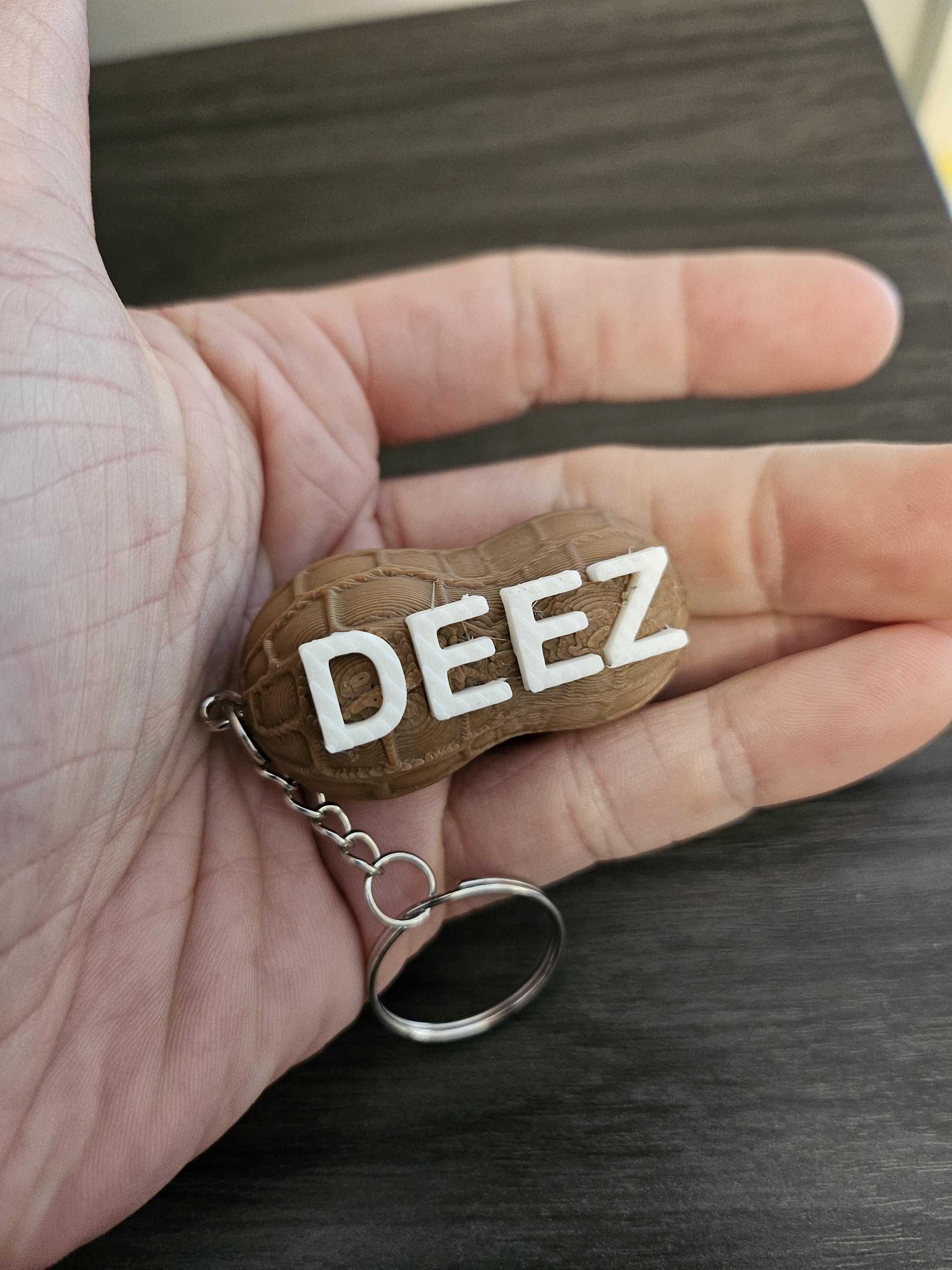 Deez Nuts Keychain / Accessory - Gag Gifts / Funny Accessories (etsy image id: 6361804303)