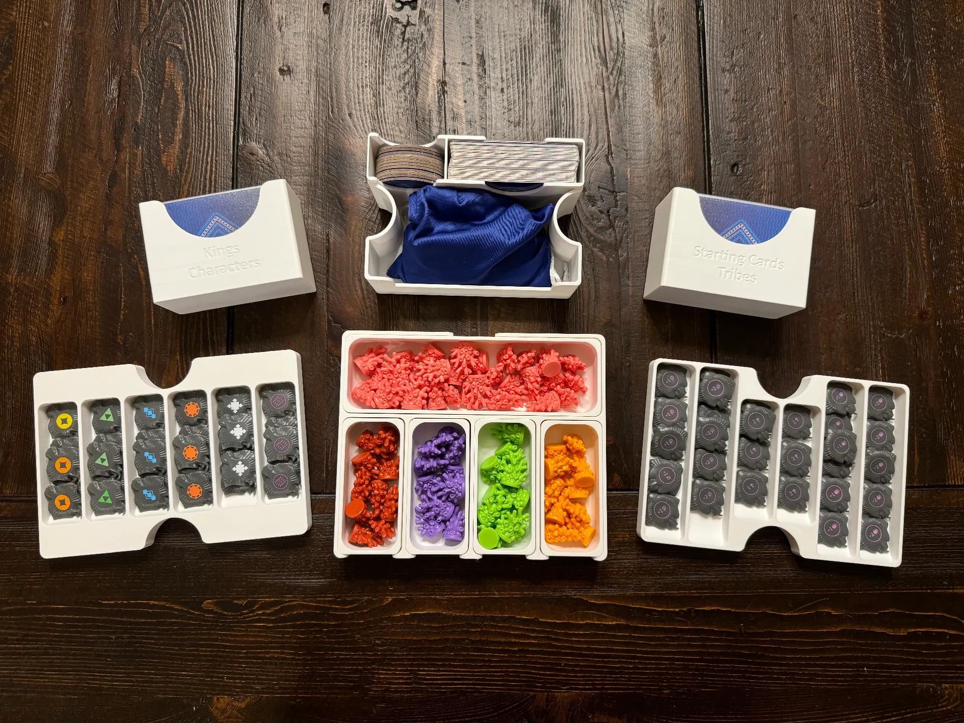 Aquatica + Expansions Insert / Organizer - Holds Coral Reefs and Cold Waters Expansions (etsy image id: 6362175952)