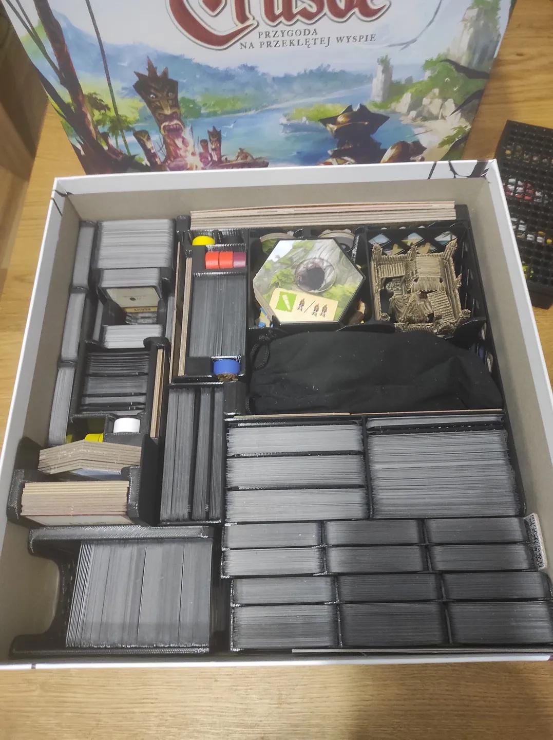 Robinson Crusoe Collector's Edition ALL IN Insert / Organizer - Gamefound Edition (etsy image id: 6381283876)