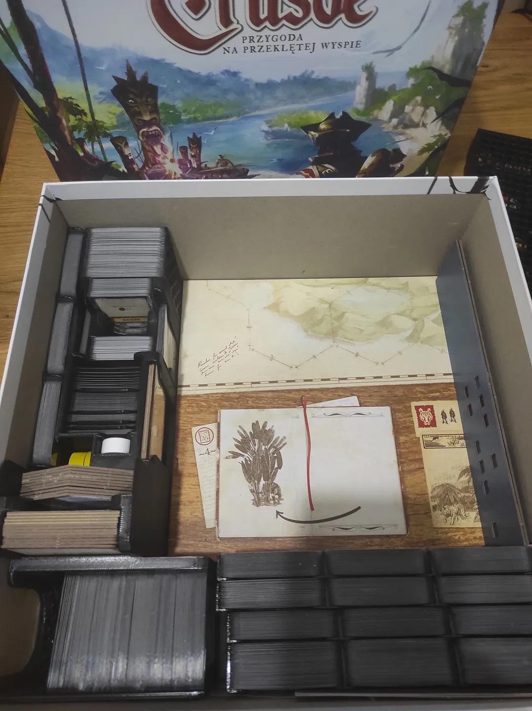Robinson Crusoe Collector's Edition ALL IN Insert / Organizer - Gamefound Edition (etsy image id: 6381283888)