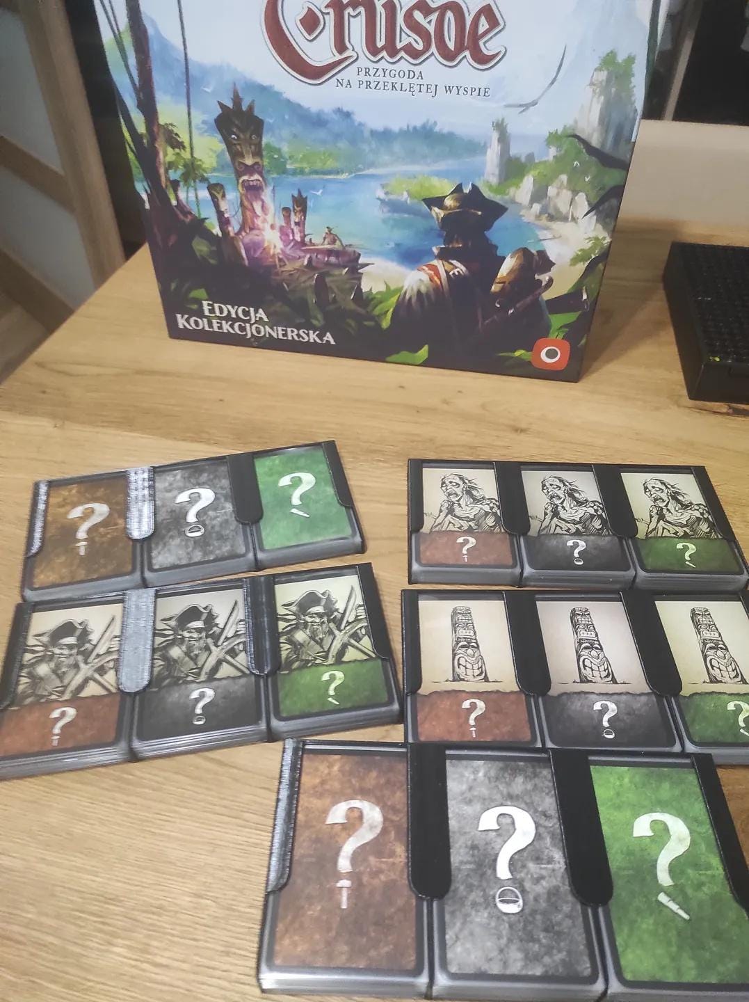 Robinson Crusoe Collector's Edition ALL IN Insert / Organizer - Gamefound Edition (etsy image id: 6381283898)