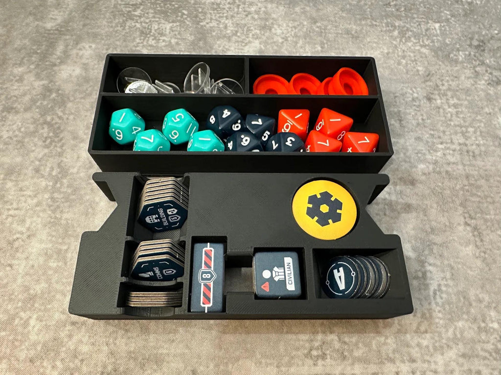 Undaunted 2200: Callisto Board Game Organizer and Insert (etsy image id: 6389043639)