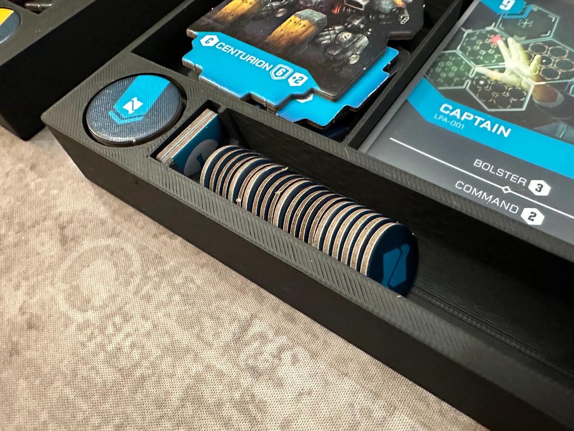 Undaunted 2200: Callisto Board Game Organizer and Insert (etsy image id: 6389043659)